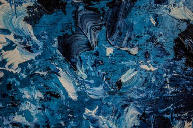 Yağlıboya soyutlama. Bulutlu gökyüzü arka plan. Doku.