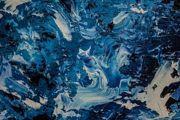 Yağlıboya soyutlama. Bulutlu gökyüzü arka plan. Doku.