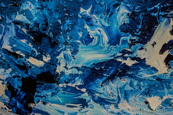 Yağlıboya soyutlama. Bulutlu gökyüzü arka plan. Doku.