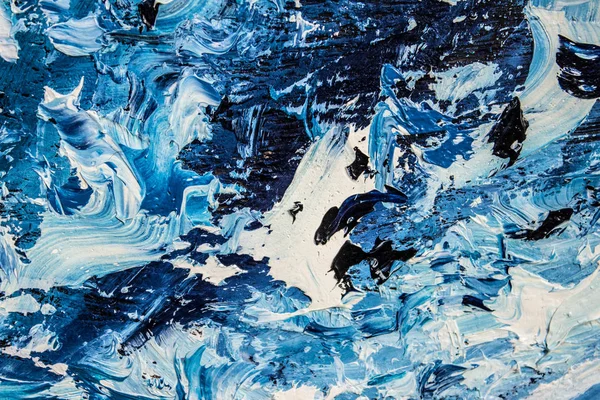 Yağlıboya soyutlama. Bulutlu gökyüzü arka plan. Doku.