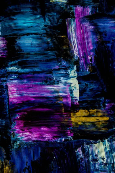 Oil painting Abstraction on a black background. Background. Texture.