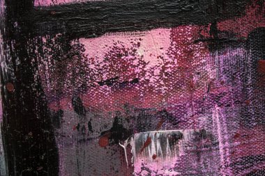 Soyut yağlıboya. Madde. Kırmızı Gitar. Güzel yağlıboya. Arka plan, doku.