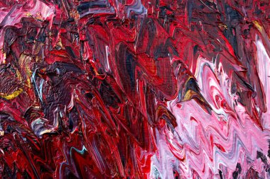 Yağlı boya soyutlama. Geçmişi. Doku.