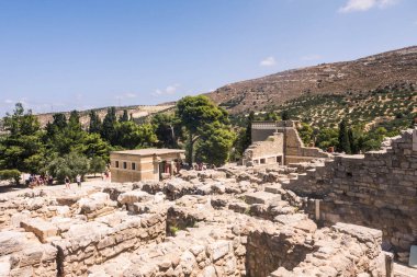 Knossos Girit, Antik Yunanistan mimari Sit Alanı