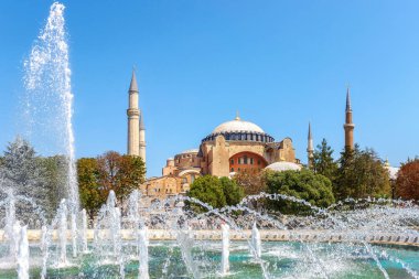 İstanbul 'da Ayasofya.
