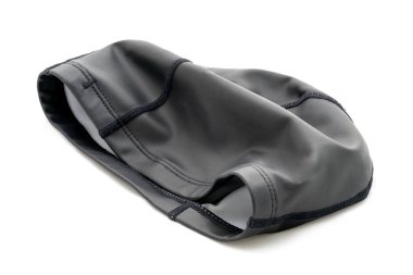 Yüzme Cap, siyah silikon renk, beyaz arka plan üzerinde izole