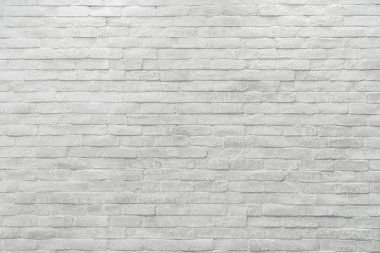 Soyut yıpranmış desenli beyaz tuğla duvar arkaplanı