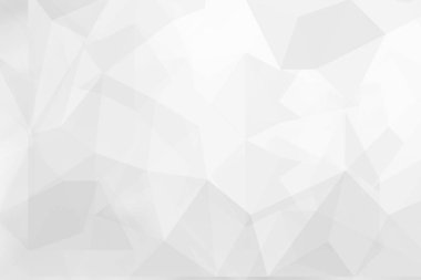 Gri arka plan düşük poli dokulu üçgen şekiller tasarım soyut.