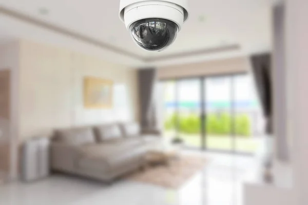 Überwachungskamera Oder Videokamera Der Decke Home Videosystem — Stockfoto