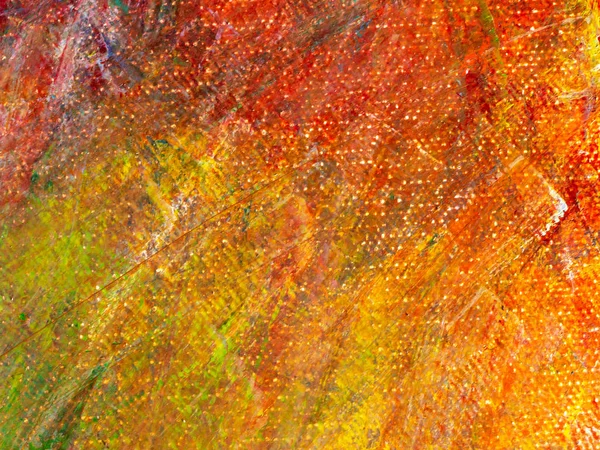 Barevný Abstraktní Umělecký Olej Namaloval Akrylovou Barvu Plátně Pro Pozadí — Stock fotografie
