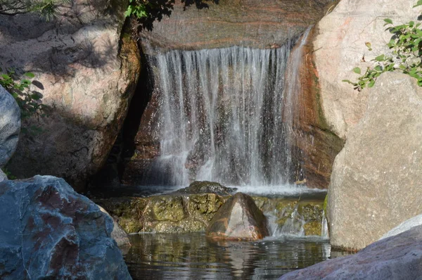 Cachoeira Jardim Japonês — Fotografia de Stock