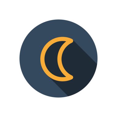 Uzun gölgeli hava simgesi