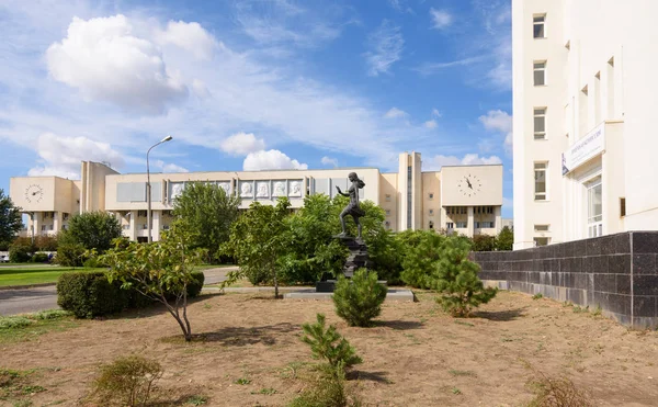 Volgograd Russie Septembre 2018 Bâtiment Université Etat Volgograd — Photo