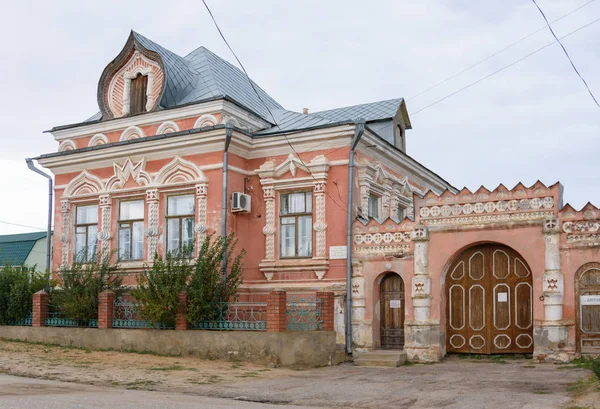 Dubovka Gebiet Wolgograd Russland September 2018 Alte Bibliothek Gebäude Dubovka — Stockfoto