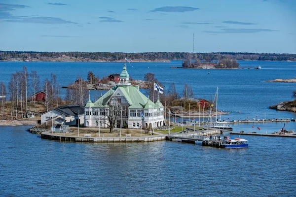 Helsinki Finnland Mai 2017 Kleine Insel Valkosaari Süd Hrabour Mit — Stockfoto