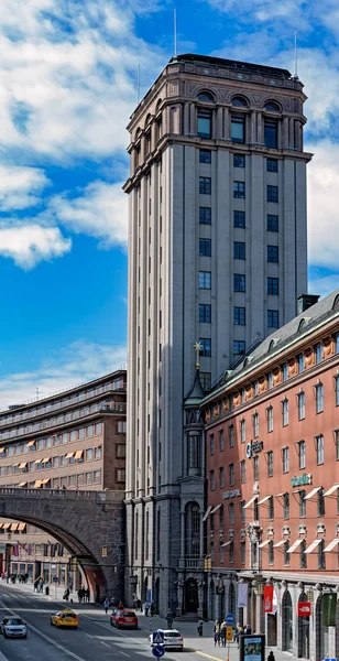 Stockholm Zweden Mei 2017 Kungstornen North Tower Een Van Neoklassieke — Stockfoto