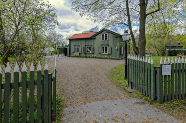 STOCKHOLM - May 08, 2017: Cafe Ektorpet next to Prins Eugens Waldemarsudde museum, Djurgarden, Stockholm, Sweden.