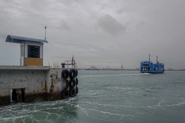 Georgetown Penang Maleisië Januari 2017 Ferry Boot Van Penang Ferry — Stockfoto
