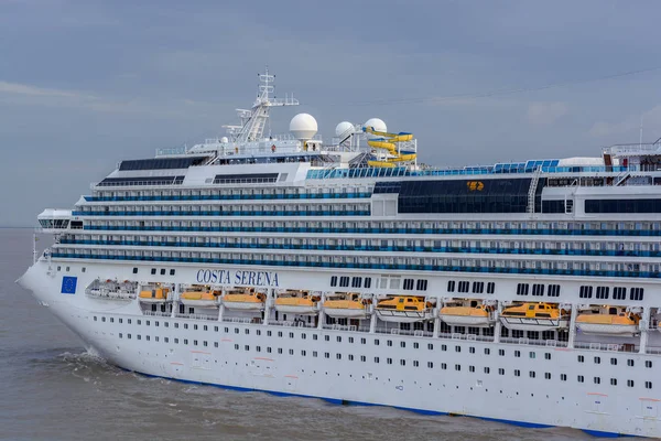 Shanghai Chine Mai 2017 Vue Rapprochée Paquebot Croisière Classe Concordia — Photo