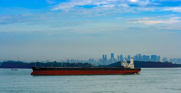 Singapore Singapore Mai 2017 Rohöltanker Front Energy Imo 9292228 Marshall — Stockfoto