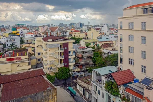 Chi Minh City Saigon Vietnam Maggio 2017 Vista Panoramica Sul — Foto Stock