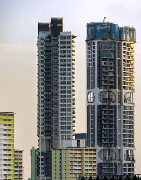 Singapore Singapore Mar 2017 Edificio Residenziale Commerciale Nel Centro Singapore — Foto Stock