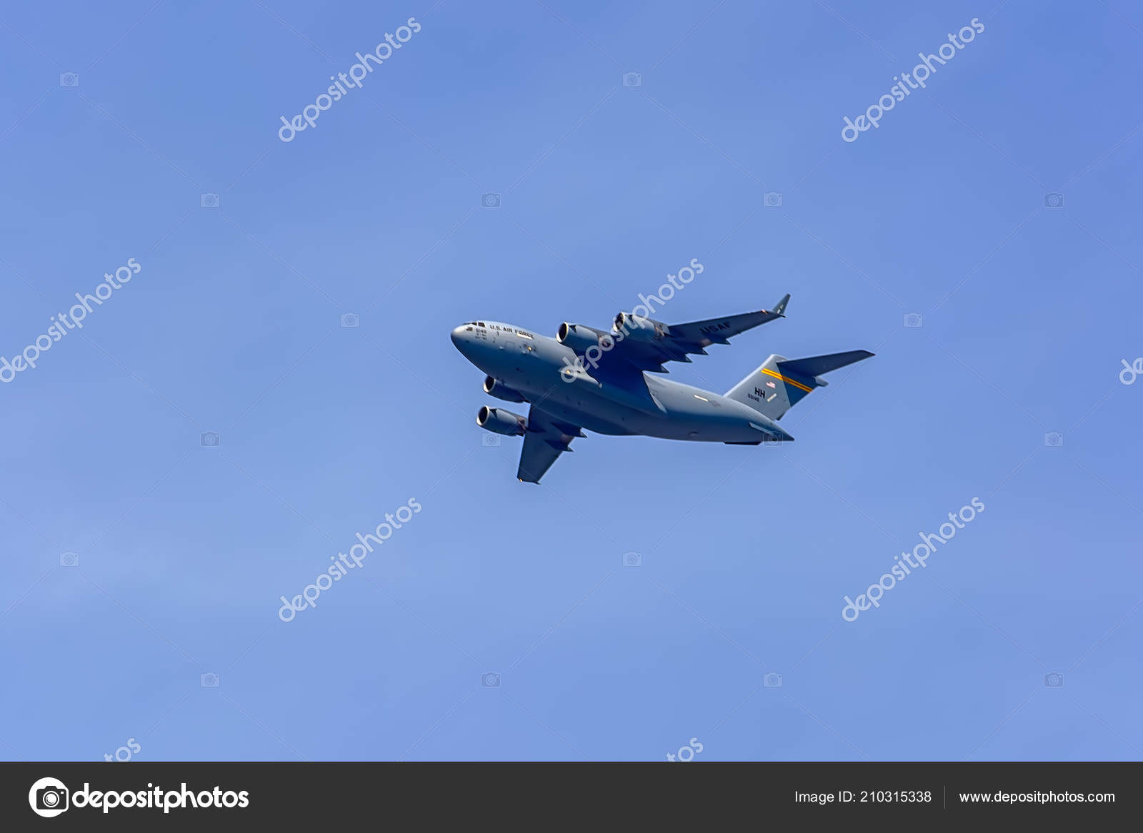 Singapur Malaysia Januar 2017 Usaf Boeing Globemaster Iii