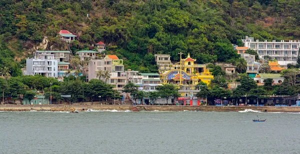 Vung Tau Vietnam Dezember 2016 Winterlicher Meerblick Auf Berühmte Stadt — Stockfoto