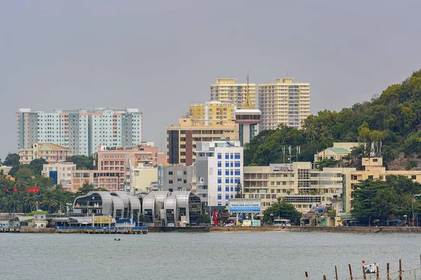 Vung Tau Vietnam Dec 2016 Vintern Seaview Berömda Staden Och — Stockfoto