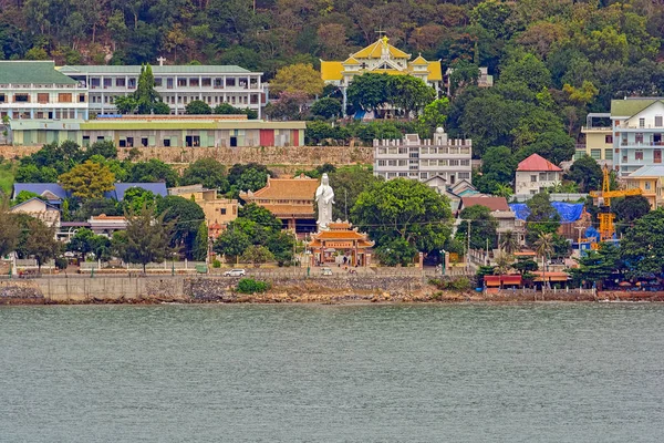 Vung Tau Vietnam Dezembro 2016 Margem Inverno Famosa Cidade Costa — Fotografia de Stock