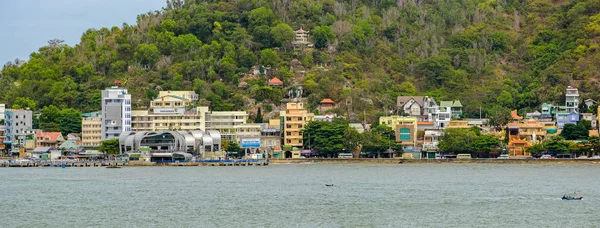 Vung Tau Vietnam Feb 2017 Bärplansbåt Snabbt Ferry Station Och — Stockfoto