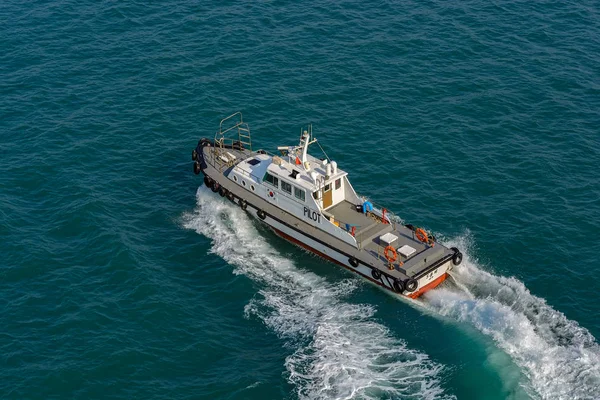 Gwangyang Corée Sud Déc 2017 Bateau Pilote Portuaire Sud Coréen — Photo