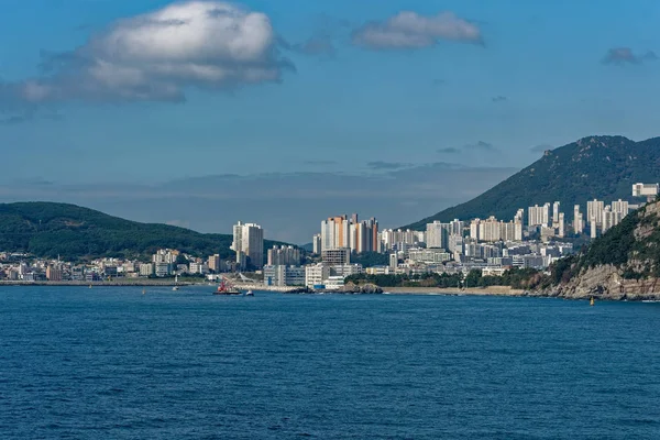 Busan South Korea Okt 2017 Allmän Översikt Över Coasline Busan — Stockfoto