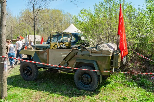Petersburg Russie Mai 2018 Camion Utilitaire Léger Russe Quatre Roues — Photo
