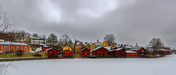 Zimní vyhlídkové Porvoo — Stock fotografie