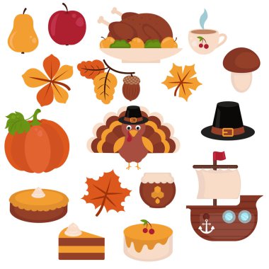 Şükran günün kutlu olsun set.