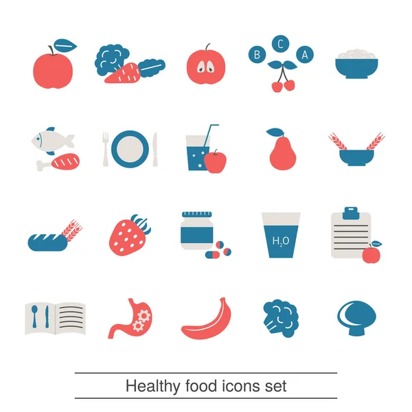 饮食图标集 — 图库矢量图片