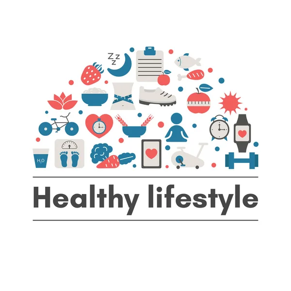 Healthy body and lifestyle concept Stock Vector by ©elenabs 103547052