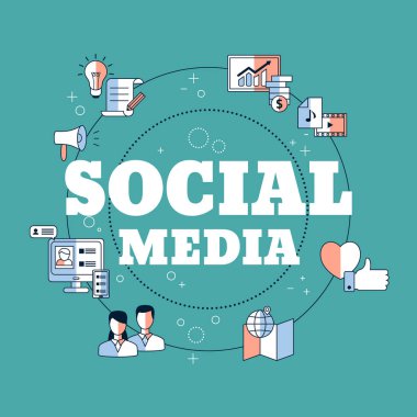 sosyal medya bağlantı kavramı