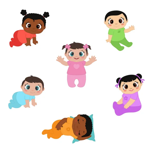 Słodkie dziecko ilustracja — Wektor stockowy