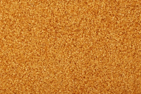 Close Background Texture Brown Raw Cane Sugar Elevated Top View — Stock Photo, Image