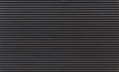 Koyu gri veya siyah renk arka plan dokusu yatay metal pencere perde Stor boyalı