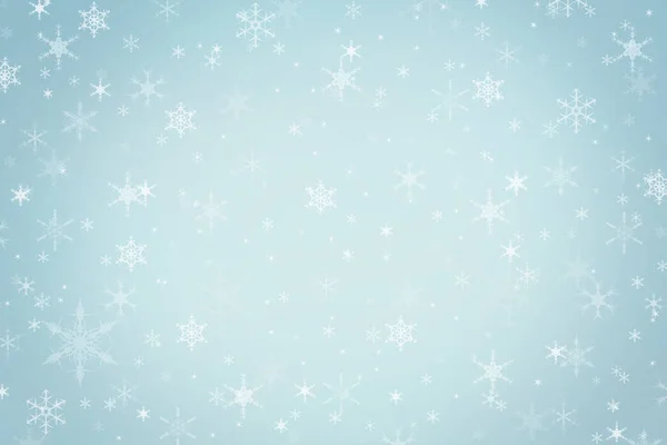 Astratto Pastello Verde Acqua Blu Natale Vacanza Inverno Sfondo Caduta — Foto Stock