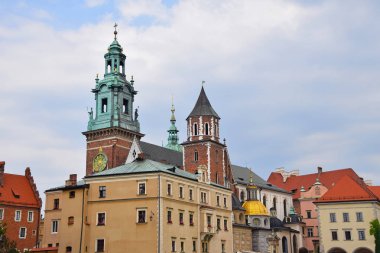 Wawel Royal Castle Katedrali, Krakow, Polonya