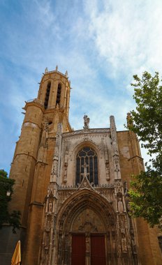 Aix-en-Provence, Güney Fransa'da katedralde