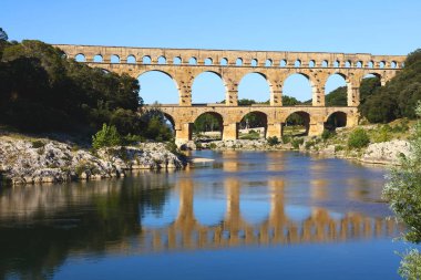 Pont du Gard, Fransa bir antik Roma su kemeri