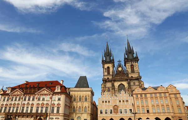 Historické staré město náměstí v Praze, Česká — Stock fotografie