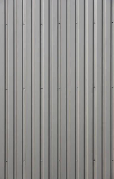 알루미늄 골 판지 금속 벽 — 스톡 사진