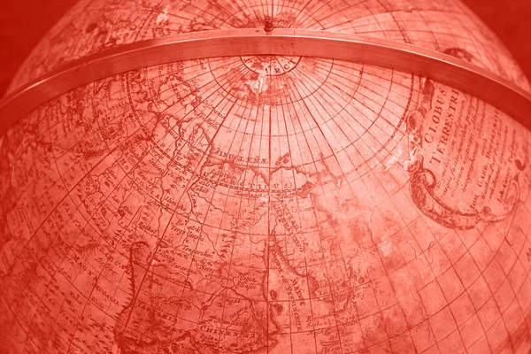 Old Antique Earth Globe tło mapy — Zdjęcie stockowe