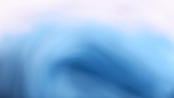 Fondo abstracto de ondas azules desenfocadas — Vídeos de Stock